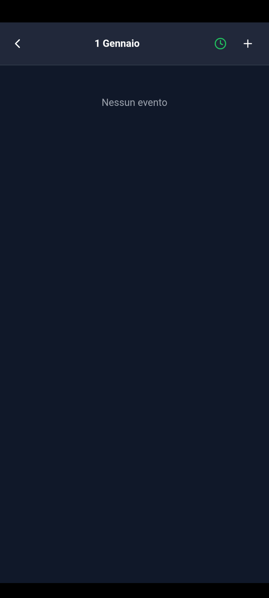 Vista giorno singolo